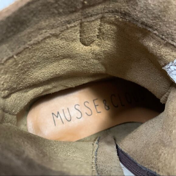 🆕 Musse & Cloud Suede Leather Booties - Picture 8 of 9